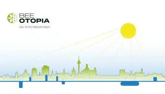 Schema des ClimAdaptive Control Hub: Regenwasser wird gespeichert, gefiltert und an begrünte Flächen verteilt